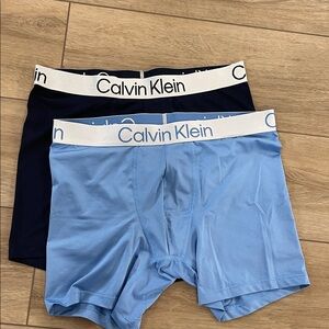 Calvin Klein Boxer Briefs - Light Blue and Dark Blue
